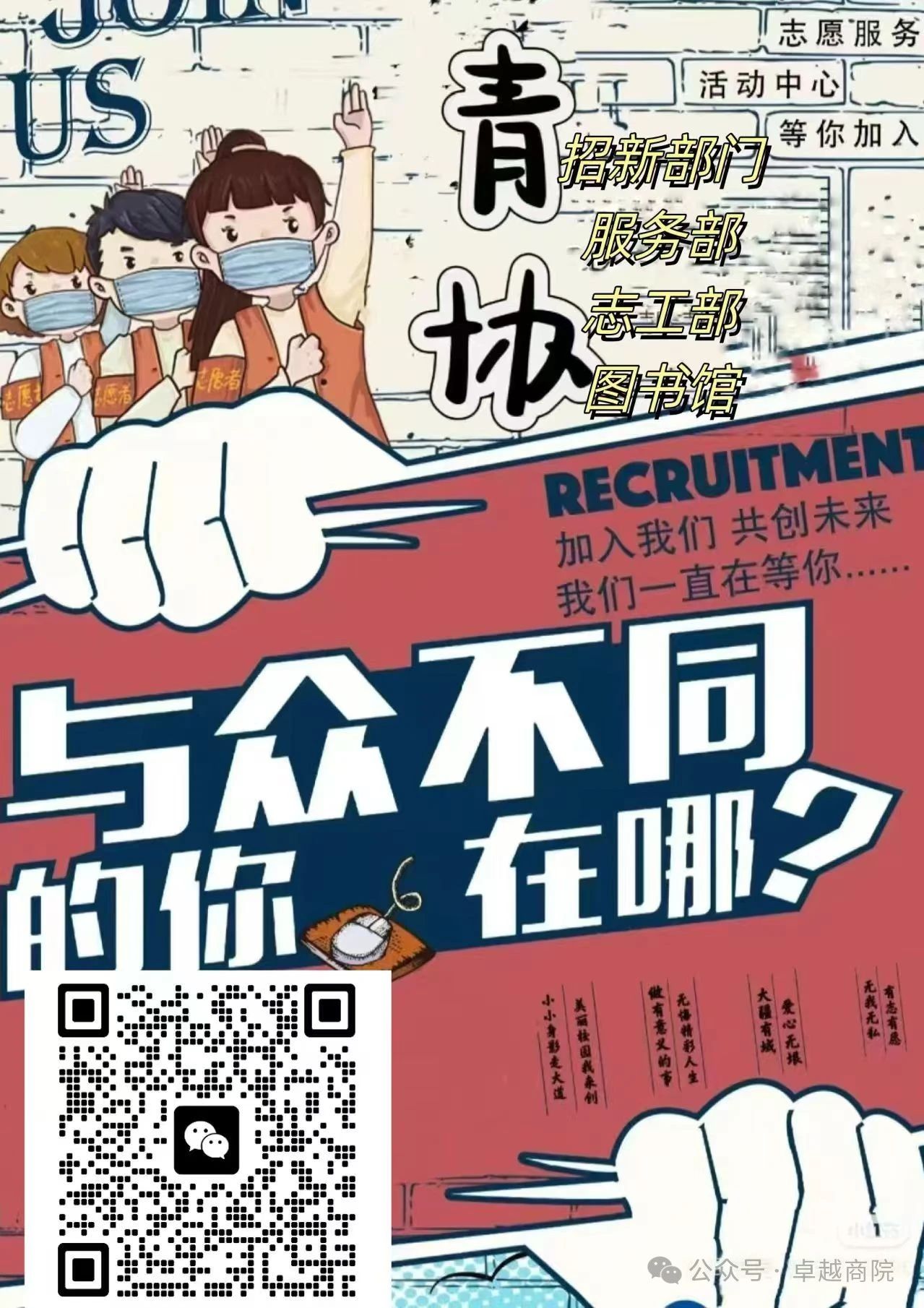 商学院团学青｜招新啦！！！ 第 3 张